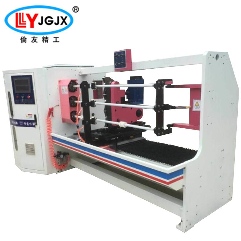 Medical adhesive tape cutting machine